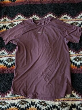 YoungLA Short Sleeve Performance Tee in Plum